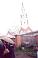 Вид на Спасо-Прображенский собор с задворков, сушится белье, живут люди  